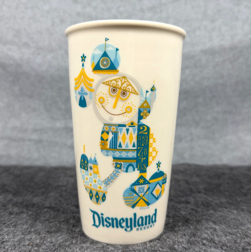 Disney Parks Starbucks Disneyland It's a Small World 12oz Ceramic Tumbler